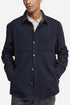 Maßgeschneidertes Barbour Marlow Overshirt aus Wollmischung (Navy Marl) | Hemden
