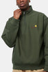 Carhartt Half Zip American Script Sweatshirt (Pflanzengrün) | Pullover