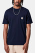 Carhartt Kurzarm-T-Shirt mit Tasche (Dark Navy) | T-Shirts