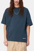 Carhartt Kurzarm-T-Shirt mit Schriftzug (Blau/Weiß) | T-Shirts