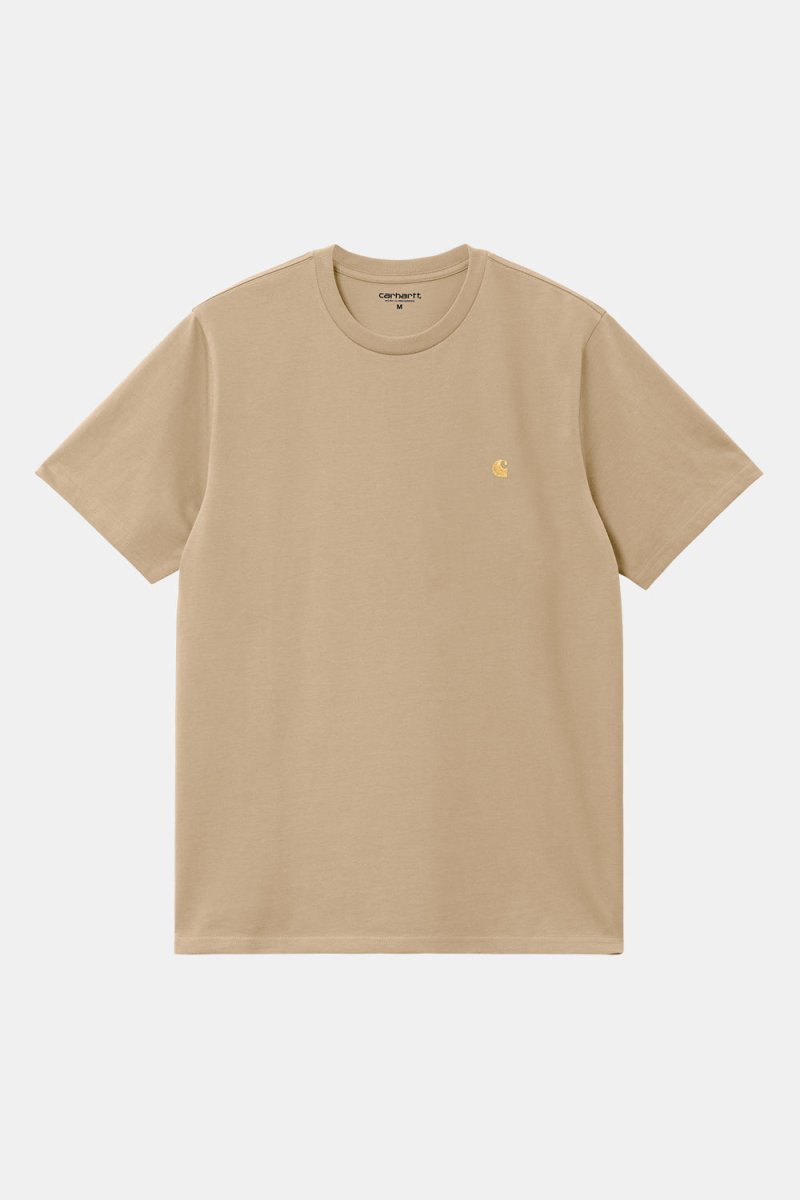 Carhartt WIP Chase T-Shirt (Sable/Gold) | T-Shirts
