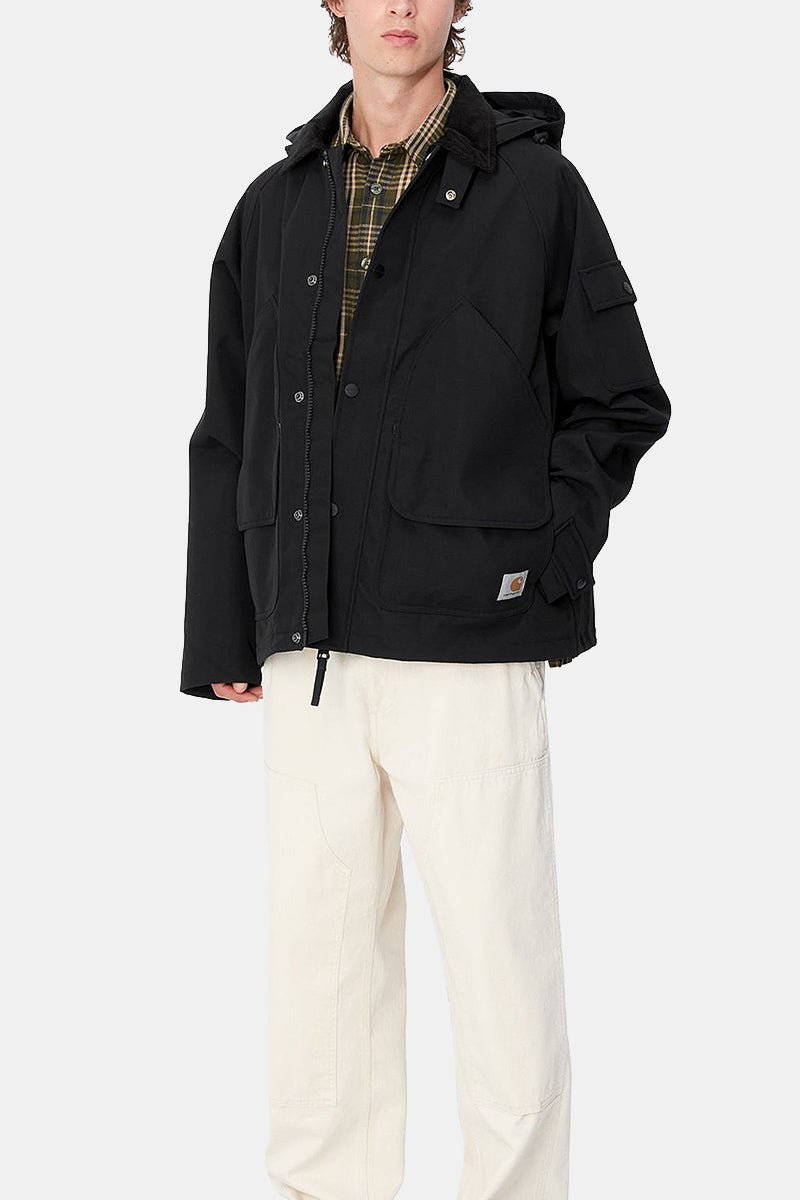 Carhartt WIP Clarton Jacket (Black/Black) | Jackets