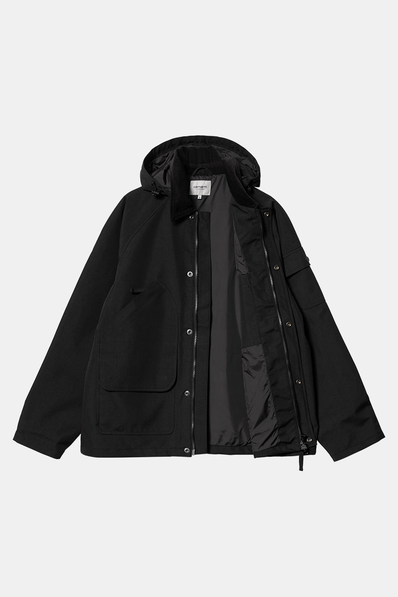 Carhartt WIP Clarton Jacket (Black/Black) | Jackets