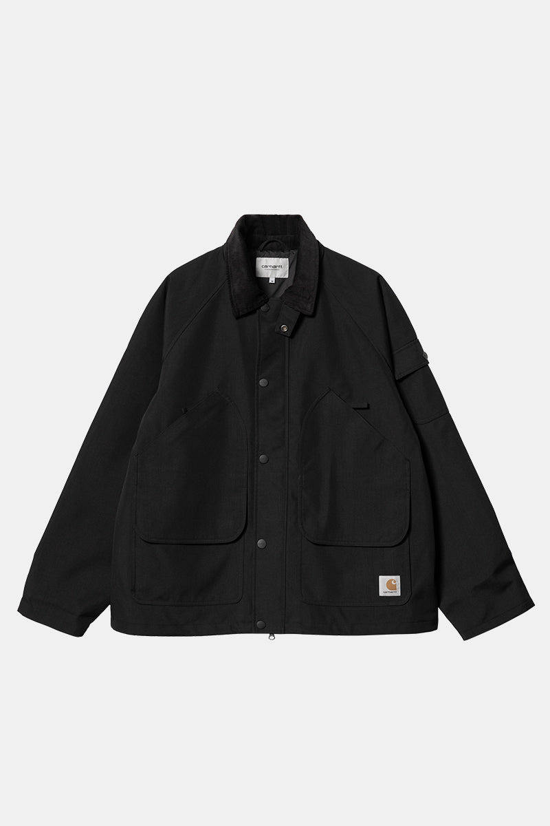 Carhartt WIP Clarton Jacket (Black/Black) | Jackets