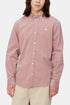 Carhartt WIP Madison Cord Langarmshirt (Glassy Pink/Wachs) | Hemden