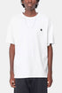 Carhartt WIP Madison Kurzarm-T-Shirt (Weiß/Schwarz) | T-Shirts