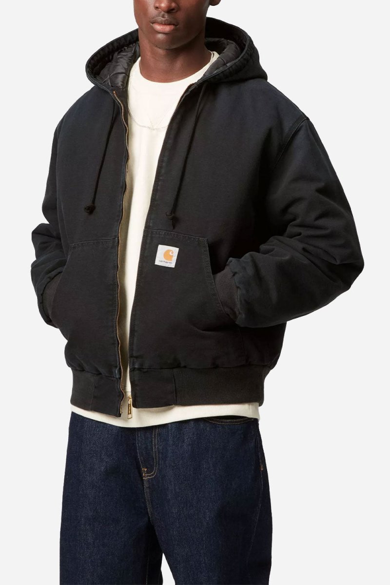 Carhartt WIP OG Active Jacket (Black/Stone Canvas) | Jackets