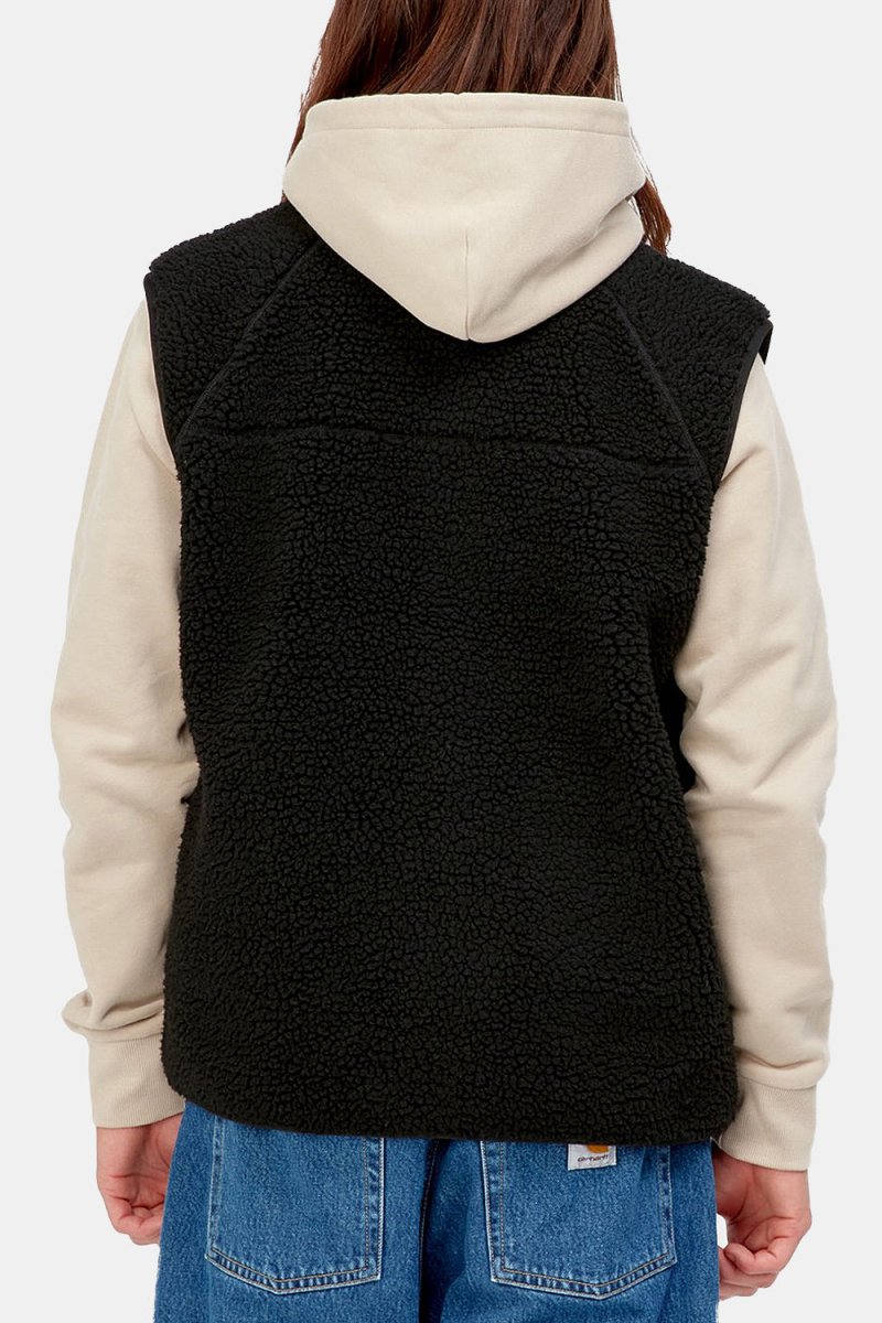 Carhartt WIP Prentis Vest Liner Fleece (Black/Black) | Sweaters