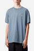 Carhartt WIP Kurzarm Chase T-Shirt (Angelite/Gold) | T-Shirts