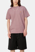 Carhartt WIP Kurzarm Chase T-Shirt (Glassy Pink/Gold) | T-Shirts