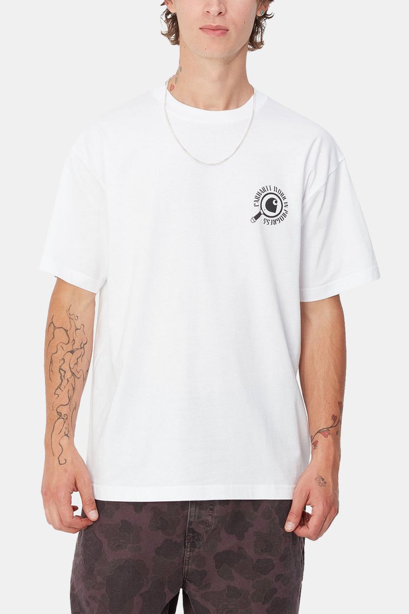 Carhartt WIP Short Sleeve Inspector T-Shirt (White) | T-Shirts