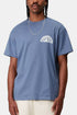 Carhartt WIP Kurzarm Jazzy T-Shirt (Blue Iris/White) | T-Shirts