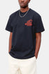 Carhartt WIP Kurzarm-T-Shirt „Mechanic Pocket“ (Dark Navy / Brick) | T-Shirts
