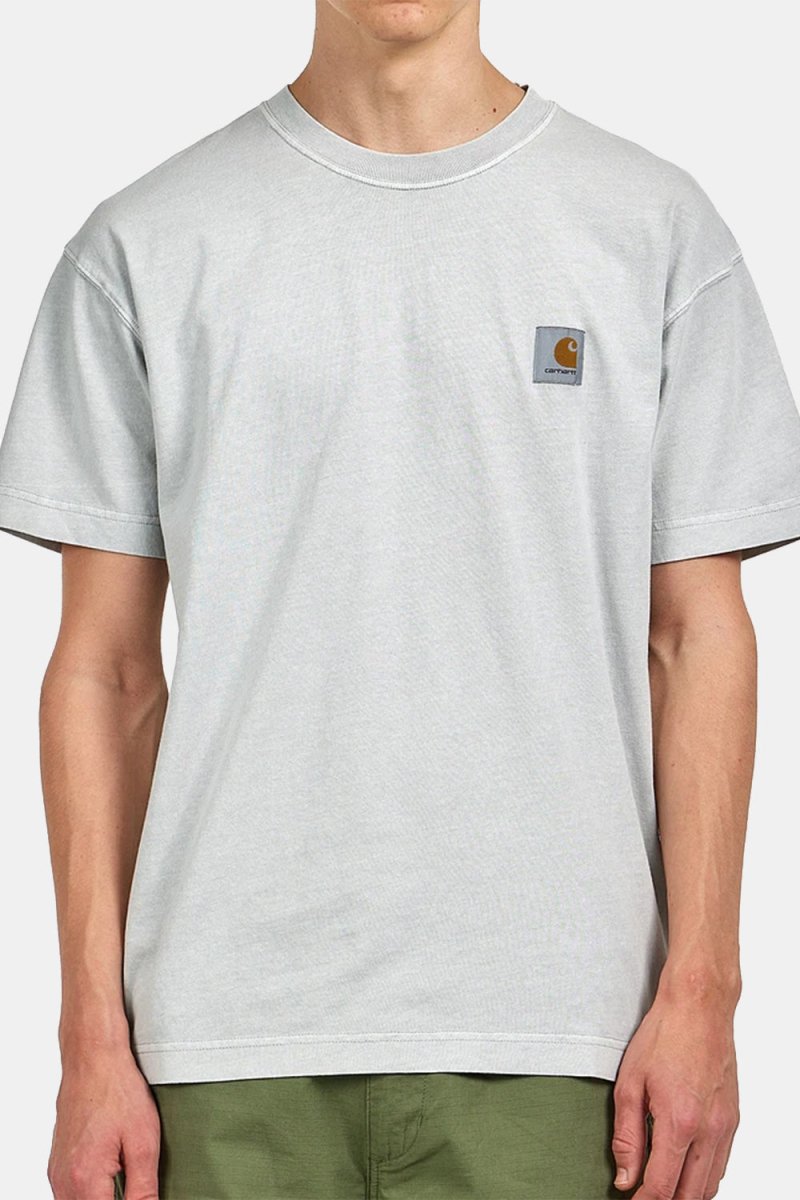 Carhartt WIP Short Sleeve Nelson T-Shirt (Sonic Silver) | T-Shirts