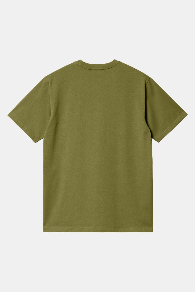 Carhartt WIP Short Sleeve Pocket T-Shirt (Kiwi Green) | T-Shirts