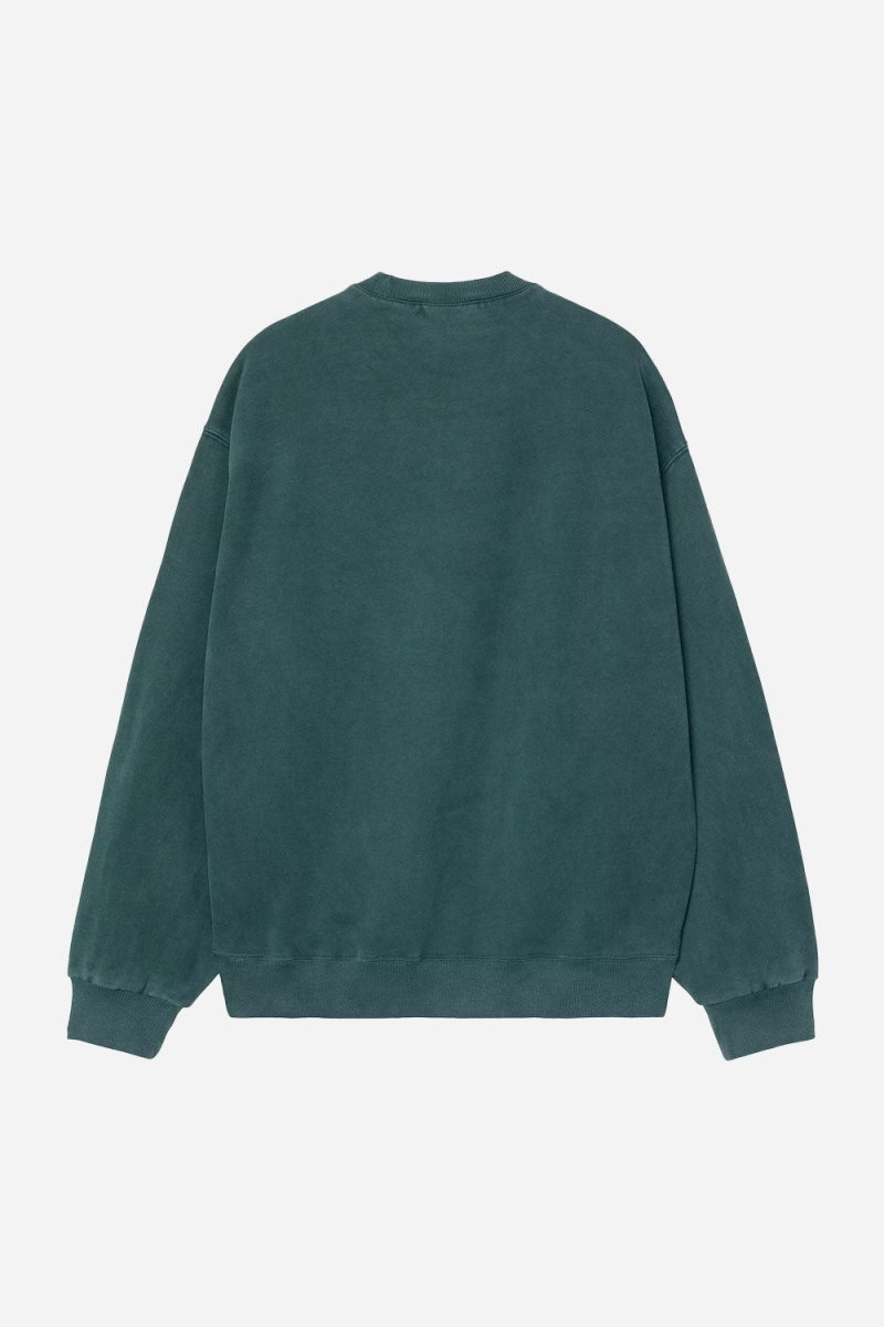 Carhartt WIP Vista Sweatshirt (Deep Lagoon) | Sweaters