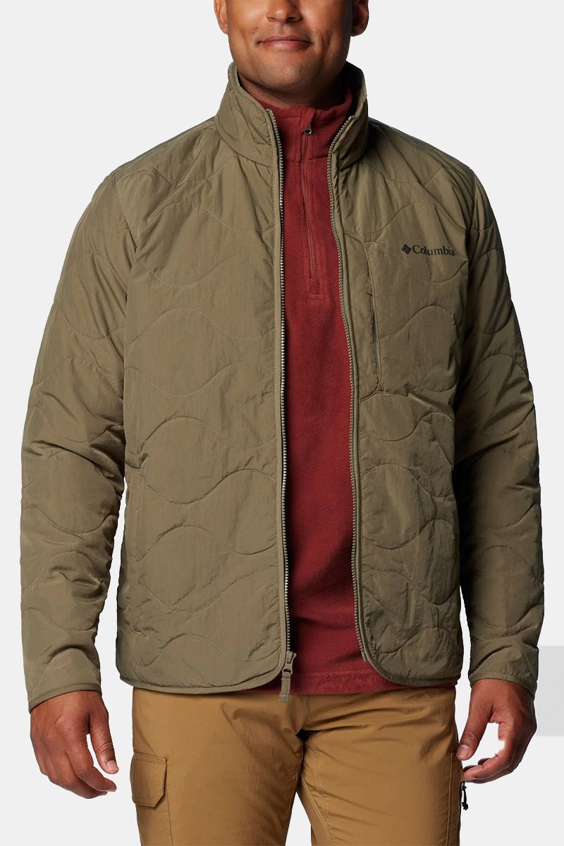 Columbia Birchwood™ II Quilted Jacket (Stone Green) | Jackets