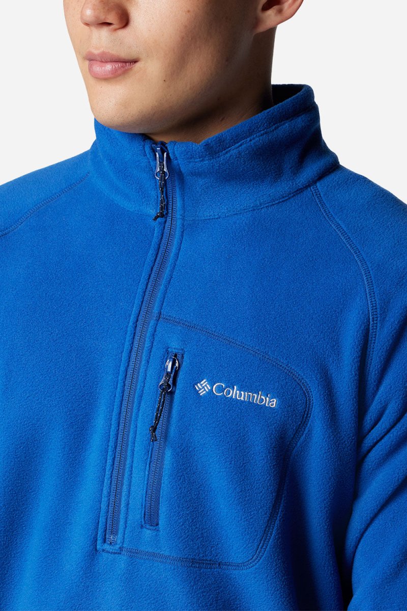 Columbia Fast Trek™ III Half Zip Fleece (Mountain Blue) | Sweaters