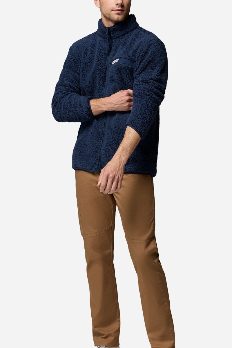 Columbia Rugged Ridge™ High Pile Full Zip (Collegiate Navy) | Sweaters