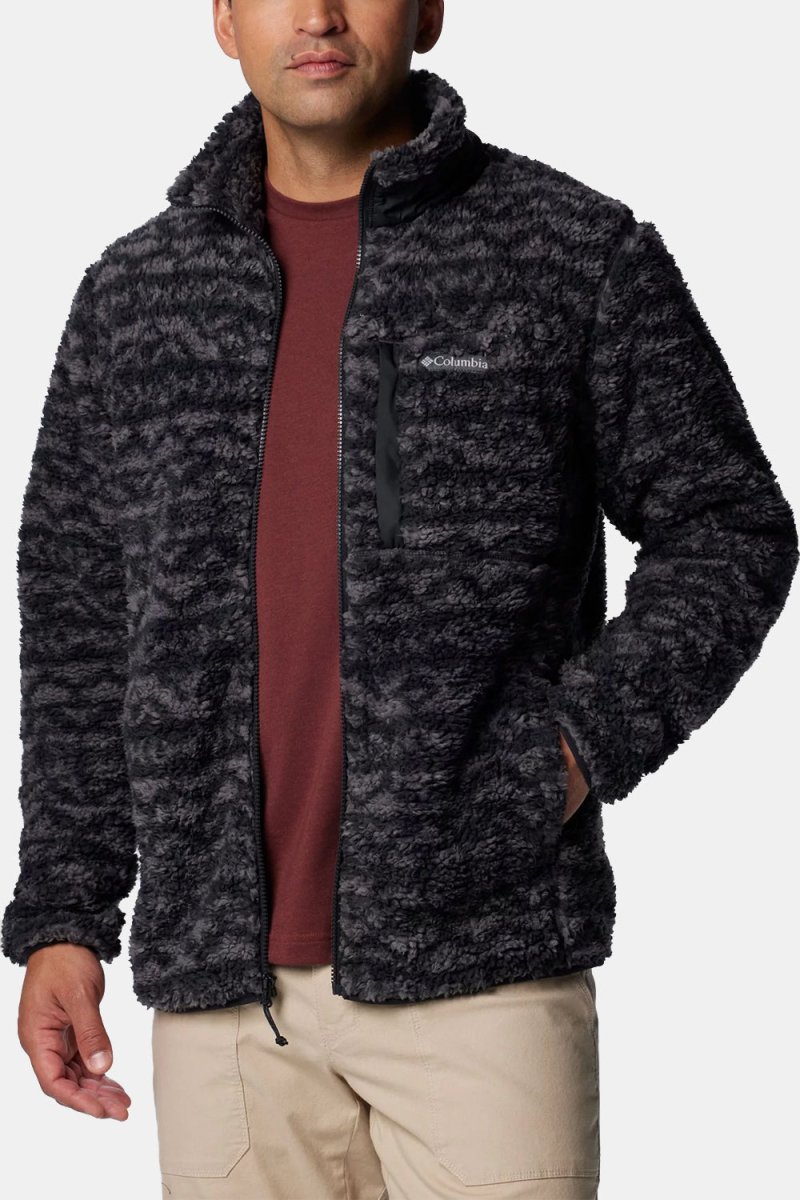 Columbia Winter Pass™ Printed Fleece II (Shark Madras Tonal) | Sweaters