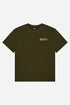 Deus Beams T-Shirt (Dunkeloliv) | T-Shirts
