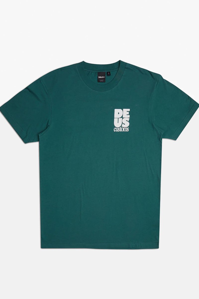 Deus Postal Organic Cotton T-Shirt (Work Green) | T-Shirts