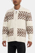 Deus Prime Cardigan (Natur) | Strickwaren