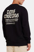 Deus Rinse Wash Crew Sweatshirt (Anthrazit) | Pullover