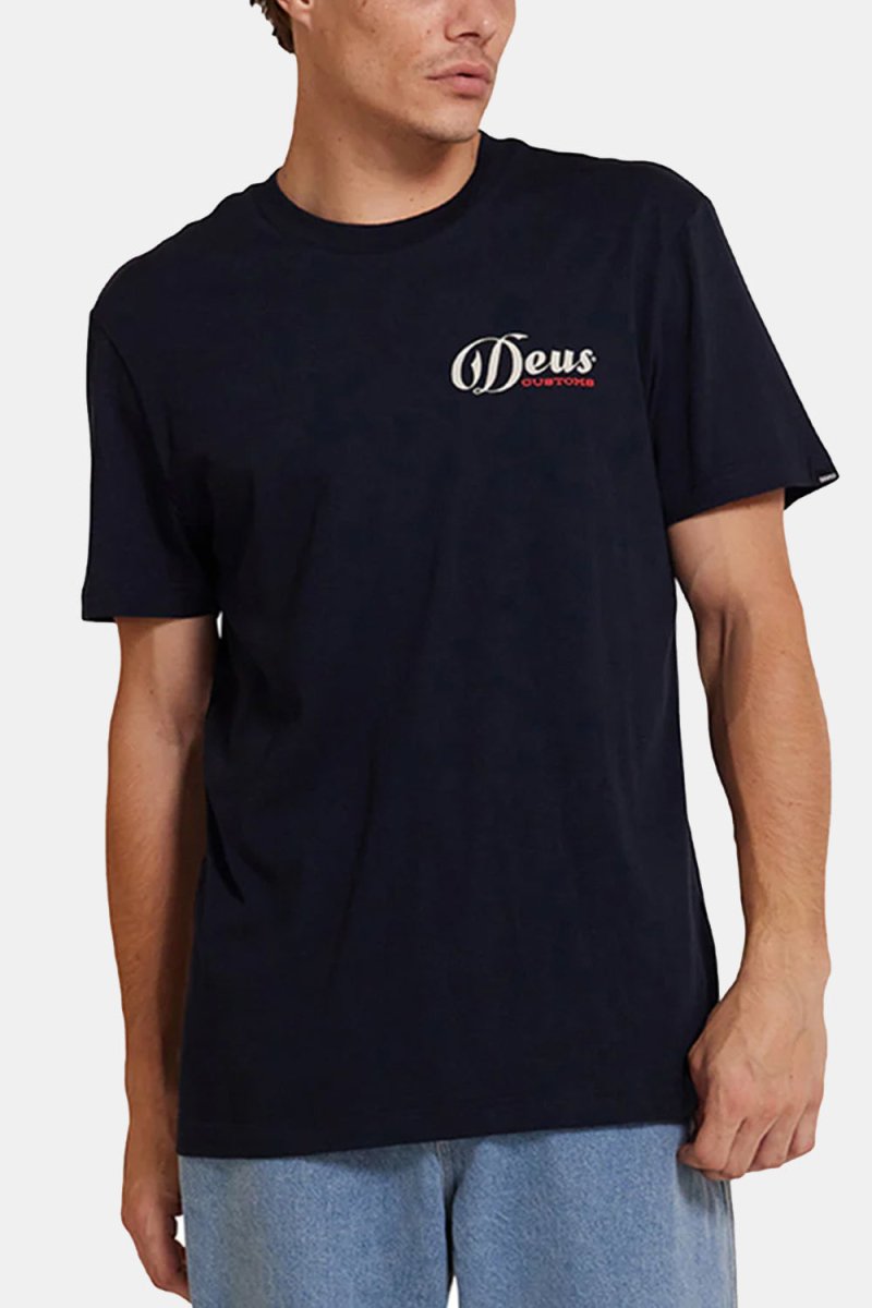 Deus Time Taker T-Shirt (Navy) | T-Shirts