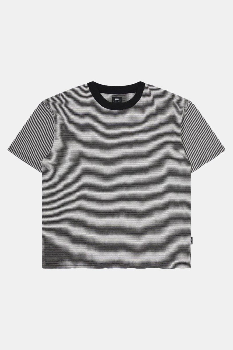 Edwin Adam Stripe T-Shirt (Black/White) | T-Shirts