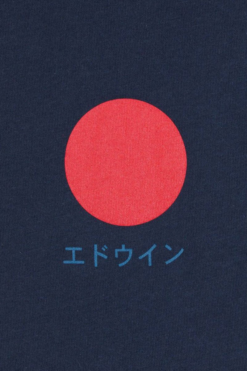 Edwin Japanese Sun T-Shirt (Navy Blazer) | T-Shirts