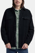 Edwin Jowen Langarm-Overshirt (Maritimblau) | Hemden