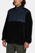 Edwin Kaiteki Half Zip Leichtes Fleece-Sweatshirt (Schwarz) | Pullover