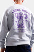 Edwin Legal Highs Heavy Felpa Sweat (Grau meliert) | Pullover