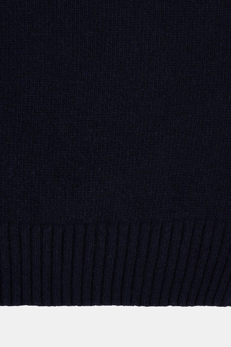 Edwin Mars Polo Cardigan (Navy) | Sweaters