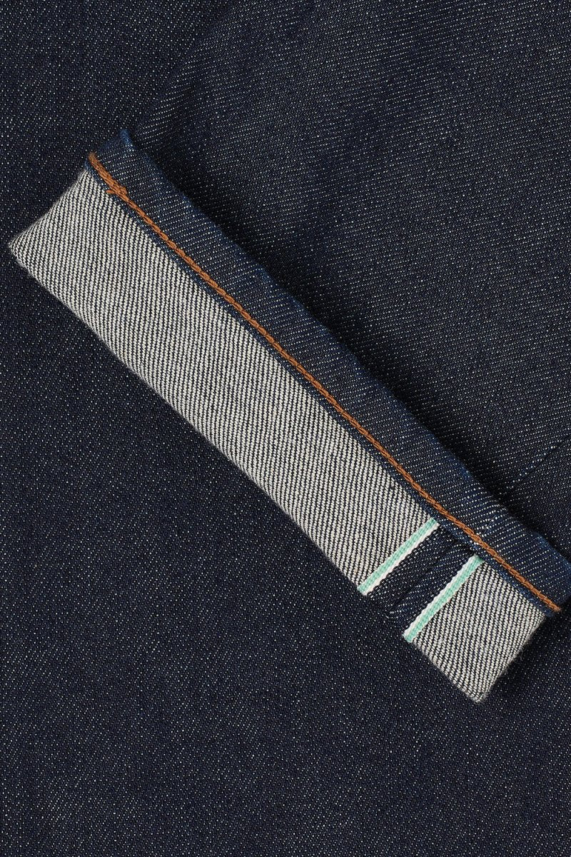 Edwin Regular Tapered Kaihara Blue Rinsed Jeans (Green &amp; White Selvage) | Jeans