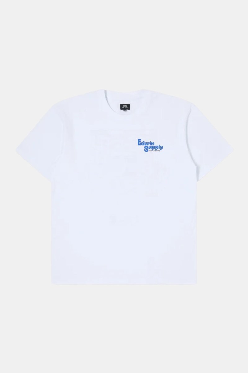 Edwin Temple's Gate T-Shirt (White Garment Wash) | T-Shirts
