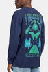 Edwin The Last Of Us II Langarm-T-Shirt (Maritimblau) | T-Shirts