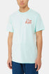 Edwin Tokyo Builders T-Shirt (Gebleichtes Aqua) | T-Shirts
