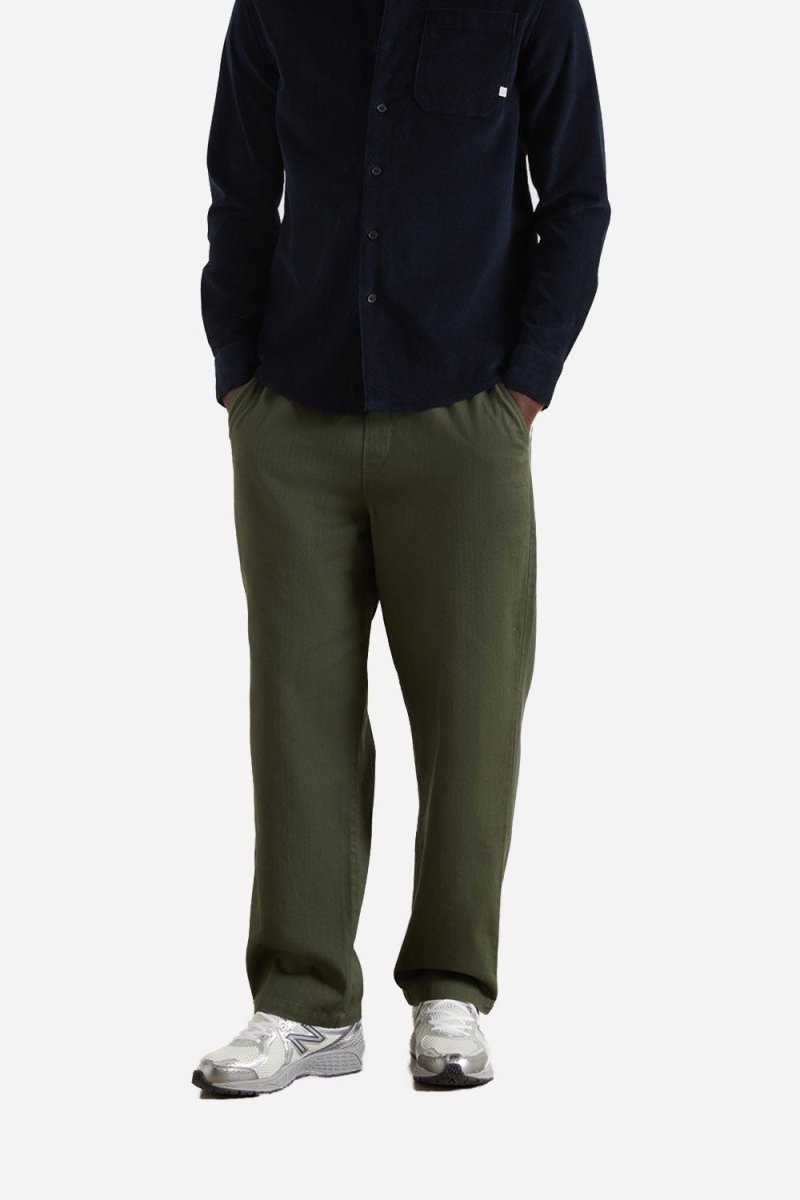 Farah Greenport Drawstring Trousers (Rosemary) | Trousers