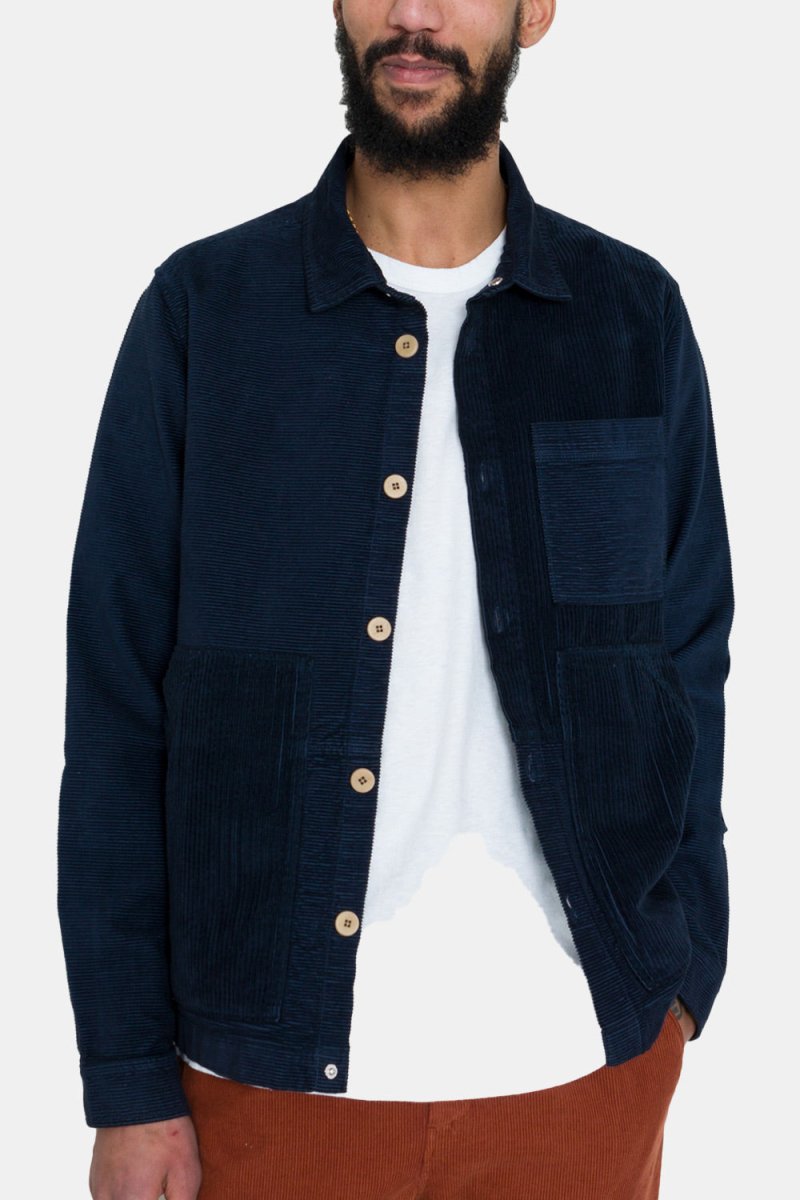 Folk Assembly Worker Jacket (Navy Cord Mix) | Jackets