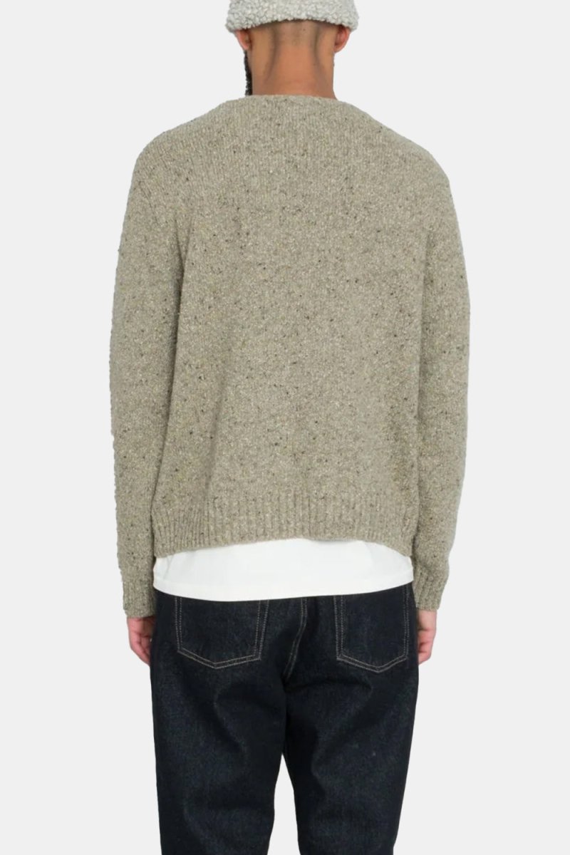 Folk Chain Crew (Light Sage) | Sweaters