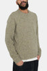Folk Chain Crew (Light Sage) | Pullover