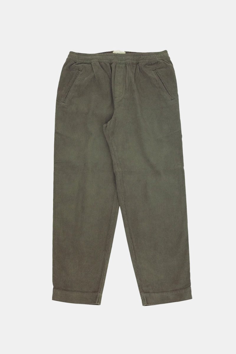 Folk Drawcord Assembly Pant (Dark Sage Cord) | Trousers