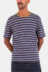 Folk Multistripe T-Shirt (Navy Mix) | Hemden