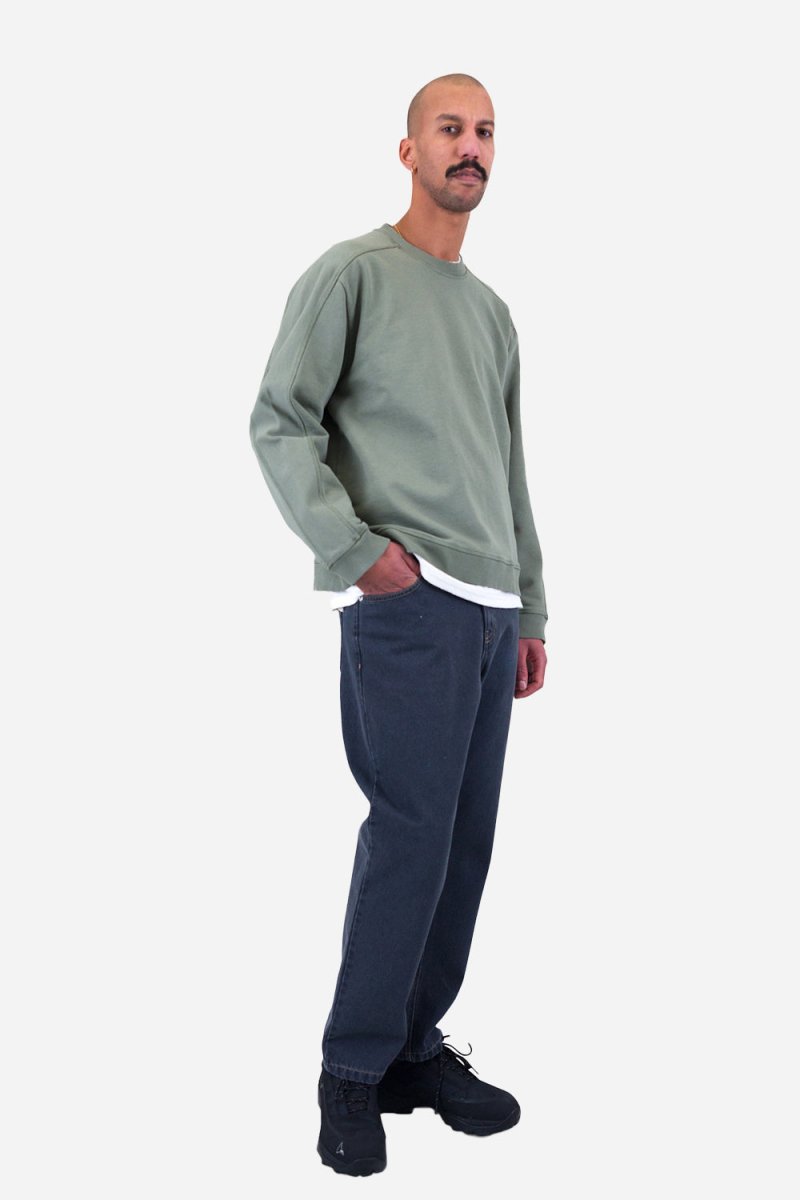 Folk Prism Sweatshirt (Light Sage) | Sweaters
