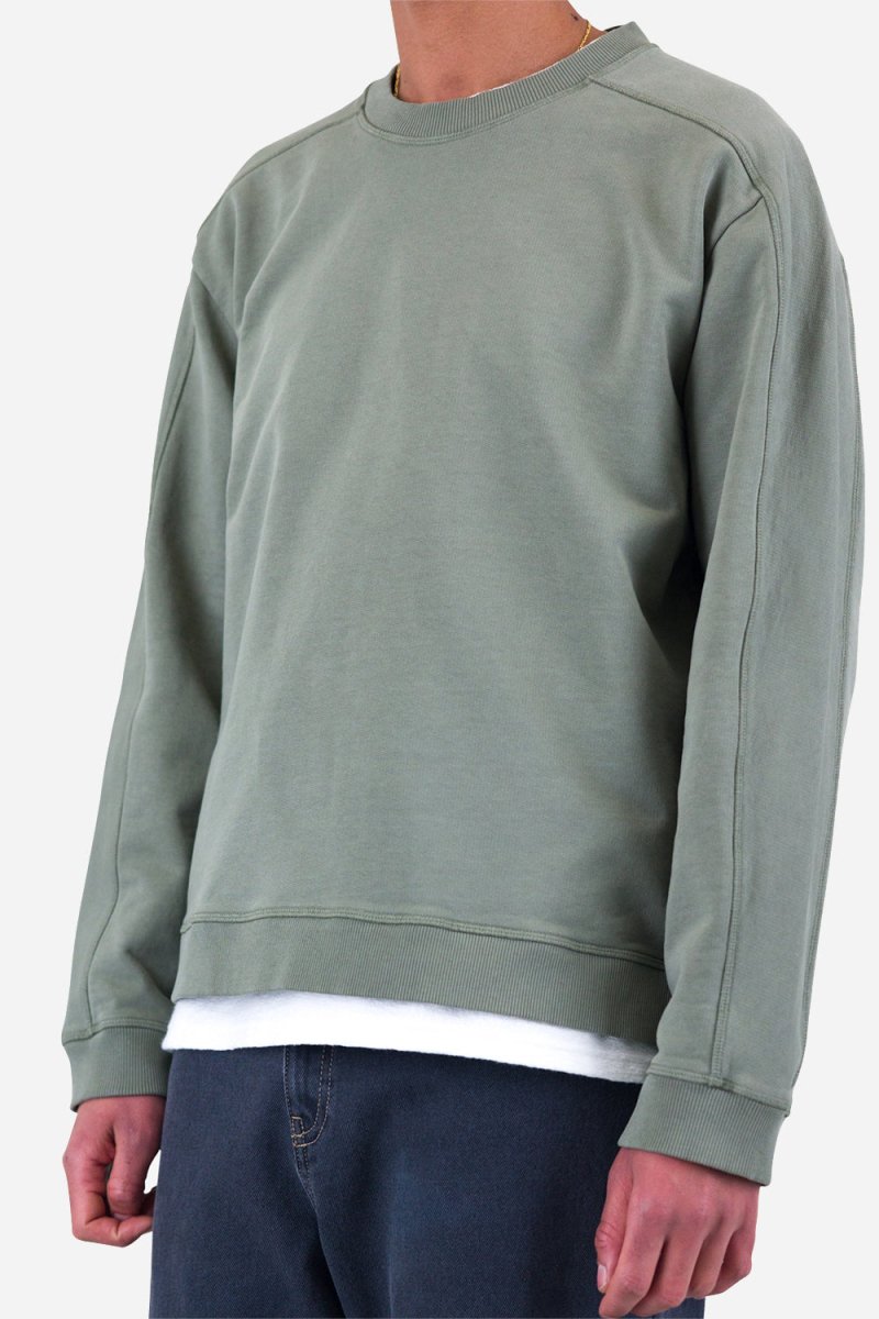 Folk Prism Sweatshirt (Light Sage) | Sweaters