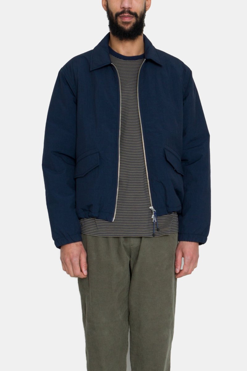 Folk Wadded Bomber Jacket (Navy Ripstop Nylon) | Jackets