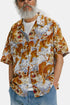 Frizmworks Tiger Hawaiian Half Shirt (Grau) | Hemden