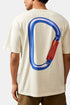 Gramicci Karabiner-T-Shirt (Sandpigment) | T-Shirts